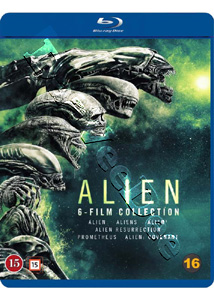 Alien 6-Film Collection | Alien / Aliens / Alien 3 / Alien Resurrection / Prometheus / Alien Covenant  |   Blu-Ray